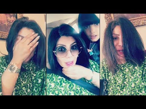 إلهام الفضالة تأكل طق من حماتها  شوفو ردة فعلها