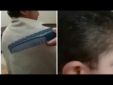 شاهد طريقة لحلق شعر أبنائكم في المنزل