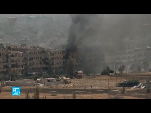 شاهد الجيش السوري يُؤمّن منطقة المعامل غرب المآذنية في حي القدم