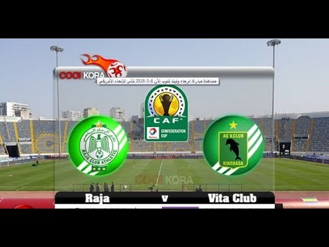 شاهد بثّ مباشر للقاء الرجاء البيضاوي وفيتا كلوب الكونغولي