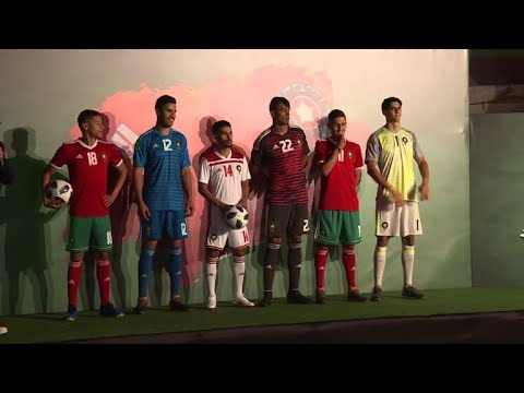 المغرب يكشف عن قميصه ويستهل تحضيراته خلال مونديال 2018