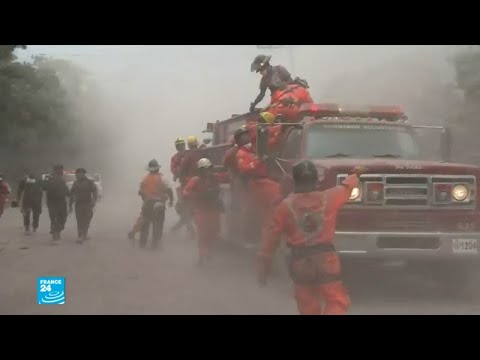 خوف وهلع بعد انفجار بركان النار في غواتيمالا