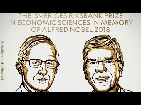 الأميركيان وليام نوردهاوس وبول رومر يفوزان بجائزة نوبل للاقتصاد