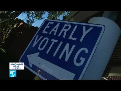 شاهد تعرف على التصويت المبكر في الانتخابات النصفية الأميركية
