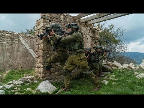 شاهد جيش الاحتلال يُحاكي القتال مع حركة حماس وحزب الله