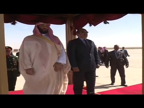 شاهد ولي العهد السعودي يصل إلى موريتانيا ويوقع ثلاث اتفاقيات تعاون