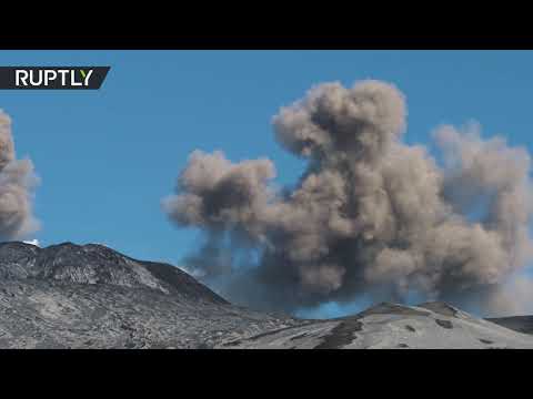 شاهدثوران بركان إتناالأكثر نشاطًا في أوروبا