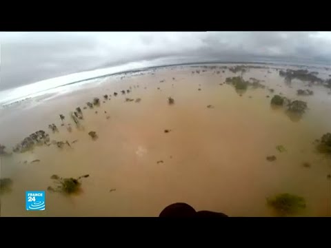 شاهد إعصار إيداي عندما تحوّل الأمطار الطوفانية مدنًا إلى بحار
