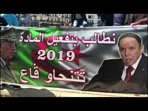 شاهد مظاهرات مليونية في جمعة الإصرار تغزو الجزائر