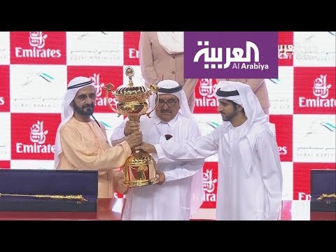 الجواد ثاندر سنو يفوز بكأس دبي العالمية للخيول