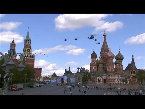 الطيران الحربي الروسي يُحيي ذكرى الانتصار السوفياتي على النازية
