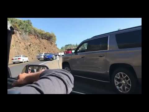 تعرضت شيفرولية كورفيت c8 الجديدة كليًا لأول حادث مسجل لها