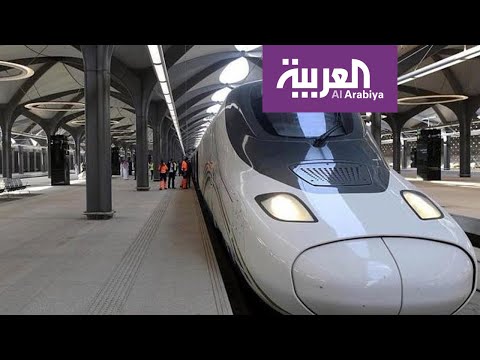 شاهد قطار الحرمين يستأنف رحلاته اليومية بين مكة والمدينة