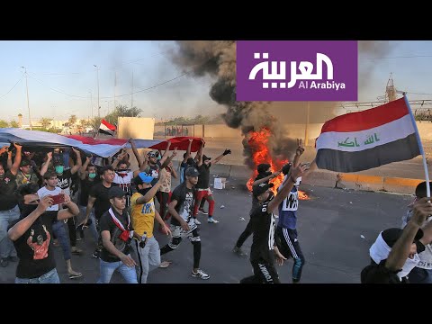 شاهد 10 محافظات عراقية تشتعل مجددًا بالمظاهرات الدامية
