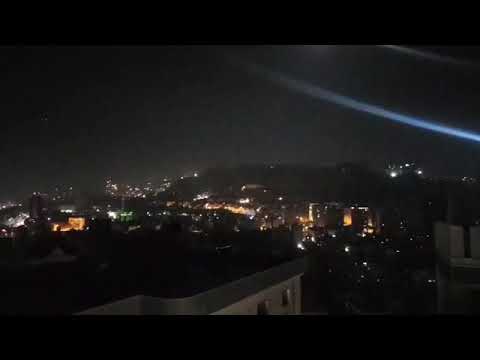 شاهد هجمات صاروخية إسرائيلية تستهدف العاصمة السورية