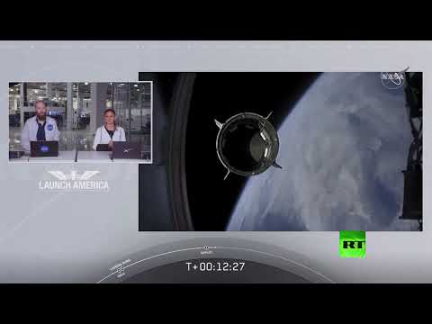 إطلاق ناجح لأول رحلة أميركية مأهولة إلى محطة الفضاء الدولية