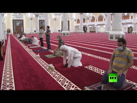 افتتاح المساجد في العاصمة القطرية الدوحة