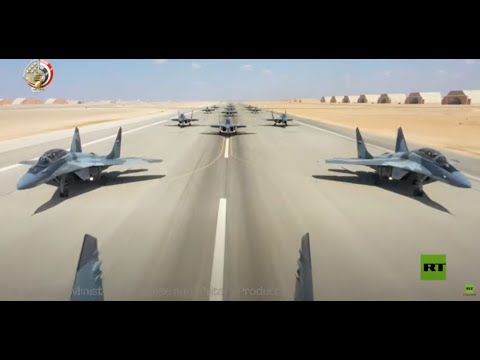 شاهد الجيش المصري يكشف عن أقوى المقاتلات في قواته الجوية