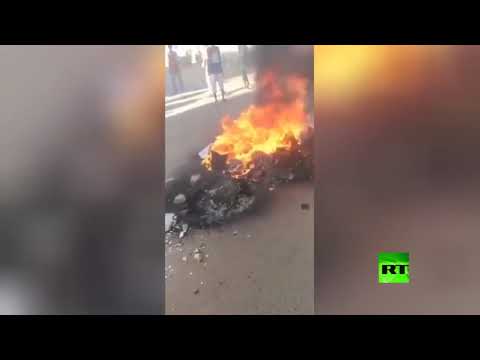 شاهد العشرات من المتظاهرين يحرقون علم إسرائيل في السودان