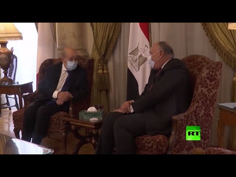 شاهد وزيرا خارجية مصر وفرنسا يبحثان الأوضاع في الشرق الأوسط
